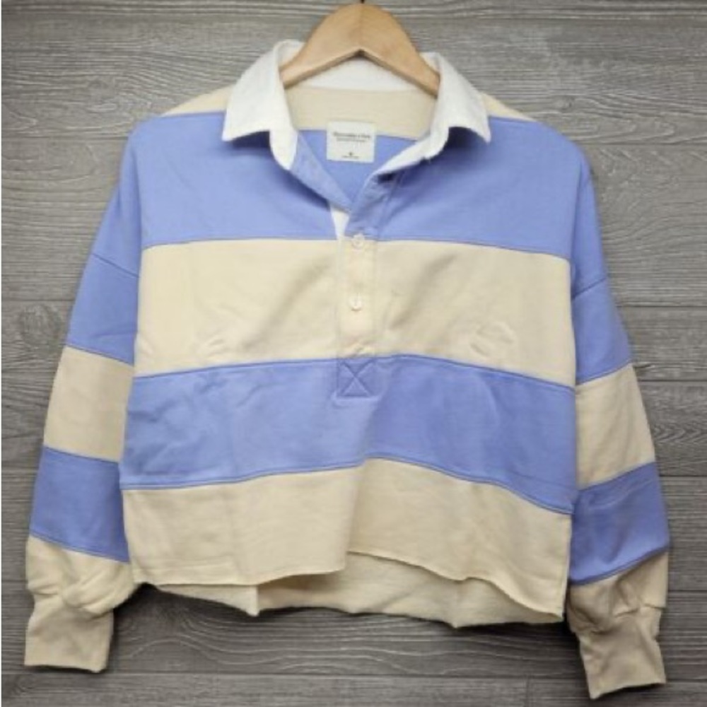 NWT Abercrombie & Fitch rugby long sleeve